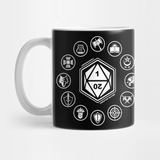 Dungeons and Dragons Classes Mug